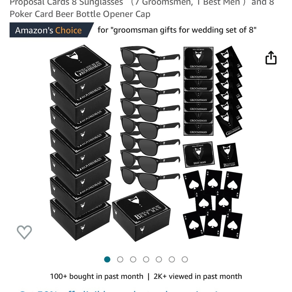 Set of 6 boxes instead of 8